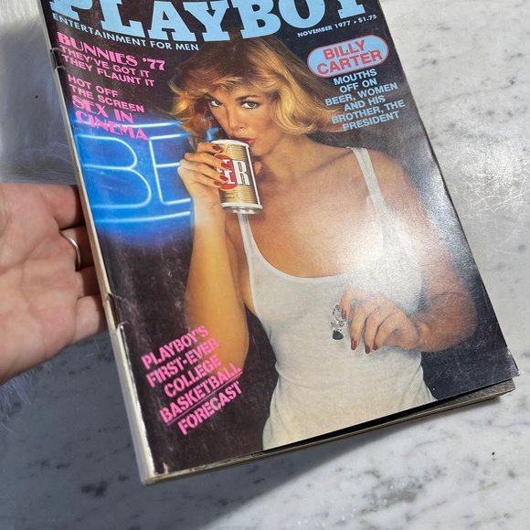 Vintage 70s Playboy Magazine November 1977 - Picture 2 of 4